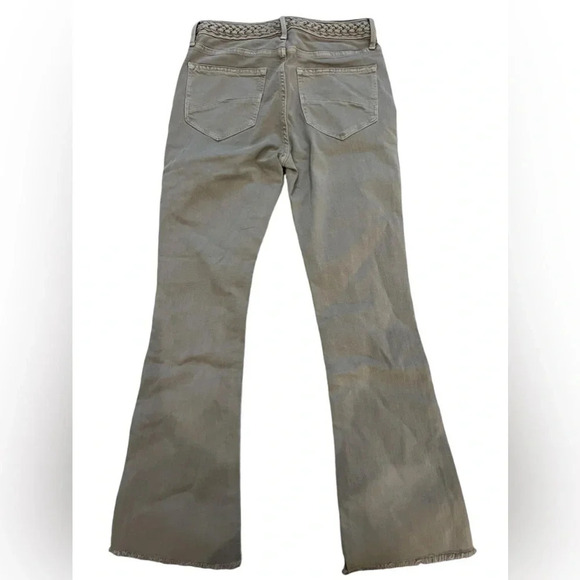 NWT DRIFTWOOD Roxy Olive Green Boot Cut Jeans - Picture 2 of 5